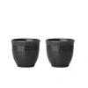 Eggeglass>RÖRSTRAND Swedish Grace Eggeglass 4cl Grå/Sten 2pk