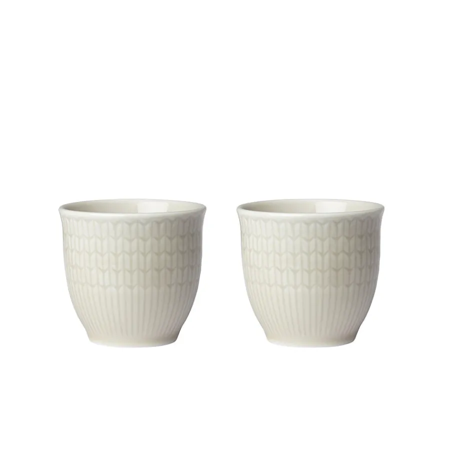 Eggeglass>RÖRSTRAND Swedish Grace Eggeglass 4cl Havre 2pk