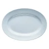 Fat>RÖRSTRAND Swedish Grace Ovalt Serveringsfat 32cm Is/Grå