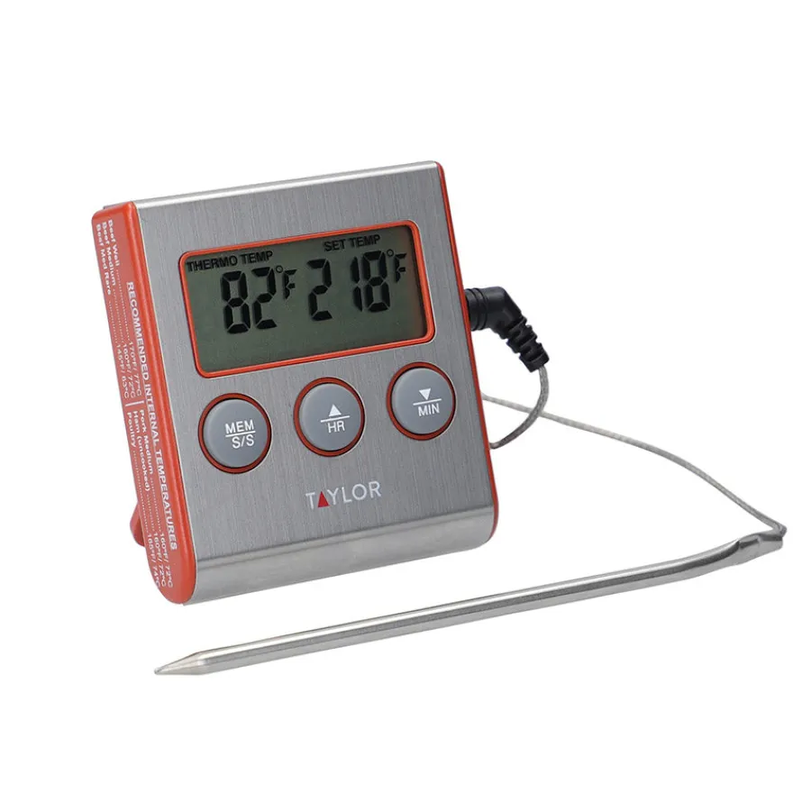 Redskaper>Lifetime Brands Europe ltd Taylor Digitalt Termometer m/Sonde Rustfritt Stål