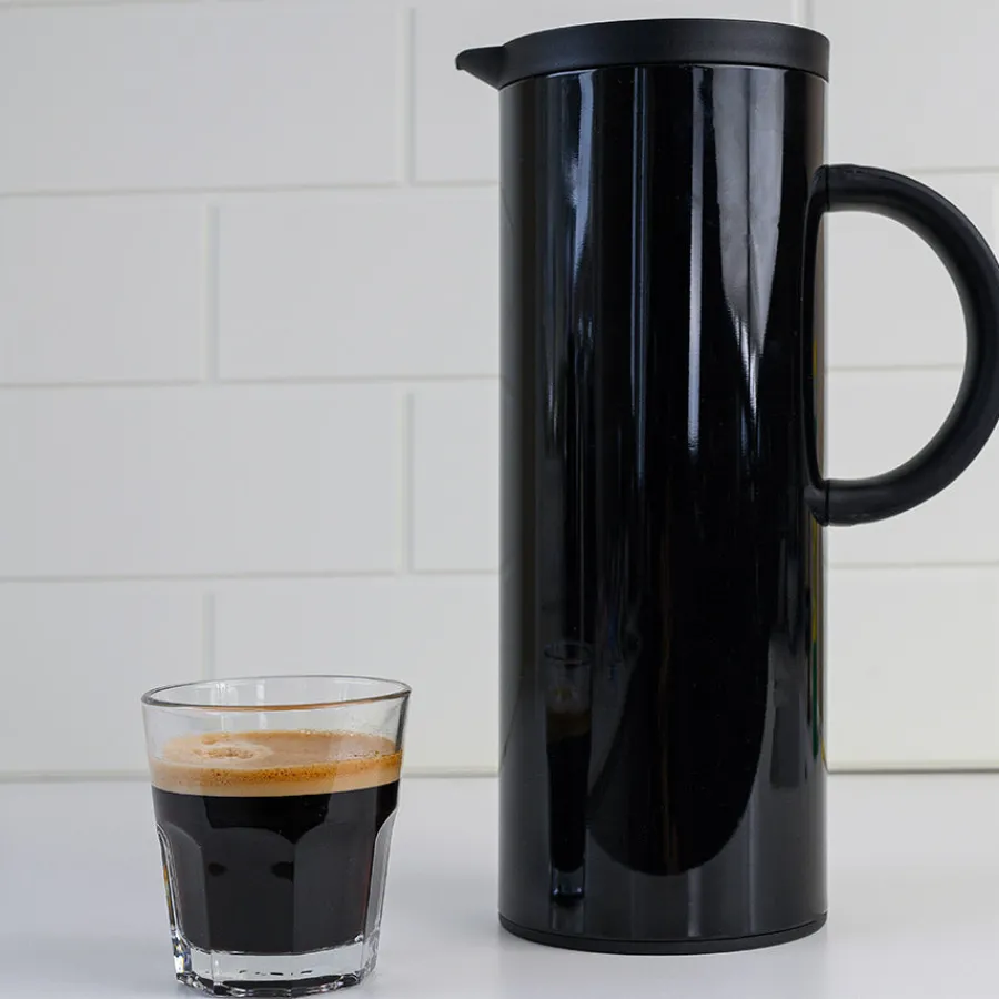 Kaffekanner>CHRISTIANIA 1739 TERMOKANNE SORT 1L CYLINDER