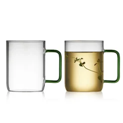 Krus>Lyngby Glas Torino Glasskrus 40cl Grønn 2pk