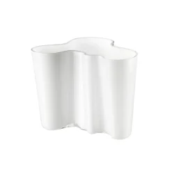 Dekor|Vaser>IITTALA VASE 16CM HVIT