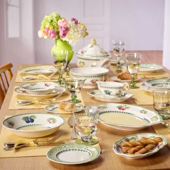 Dype Tallerkener>VILLEROY & BOCH French Garden Fleurence Dyp Tallerken 23cm
