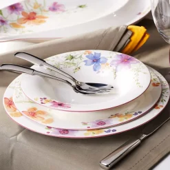 Dype Tallerkener>VILLEROY & BOCH Mariefleur Basic Dyp Tallerken 23cm