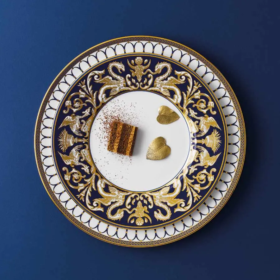 Tallerkener>WEDGWOOD Renaissance Gold Tallerken 23cm