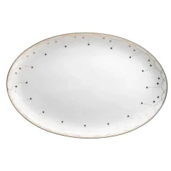Fat>WIK & WALSØE Wik & Walsøe Julemorgen Girlander Ovalt Fat 45cm