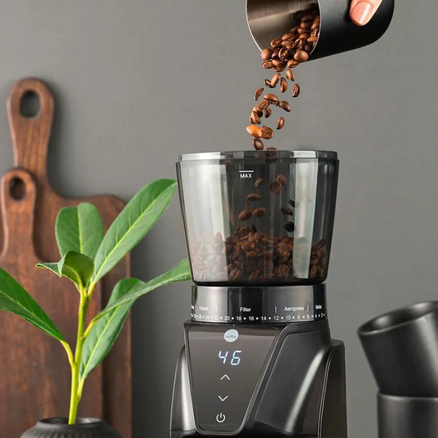 Elektrisk>WILFA Balance Kaffekvern CG1B-275 Matt Sort