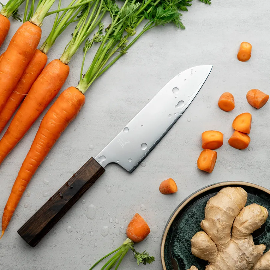 Kniver|Redskaper>YAXELL Hana 16,5 cm Santokukniv